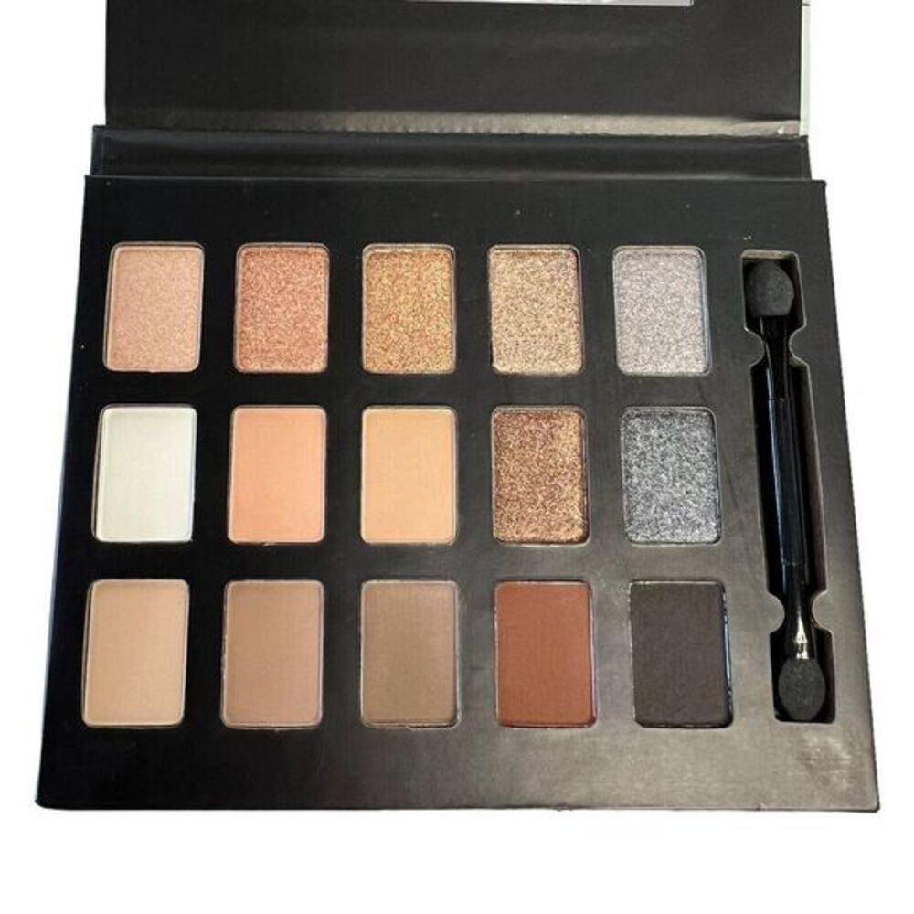 OKALAN POWDER BARE TEMPTATION Eyeshadow Palette 15‎ Color with mirror A Unused
